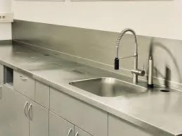 High-quality metal work surface