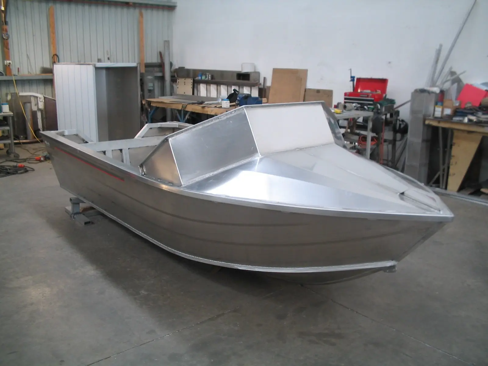 Metal boat design
