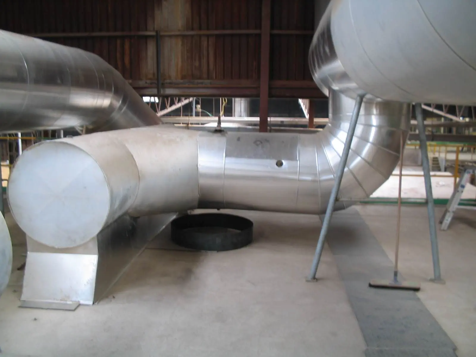 Active dust extraction process