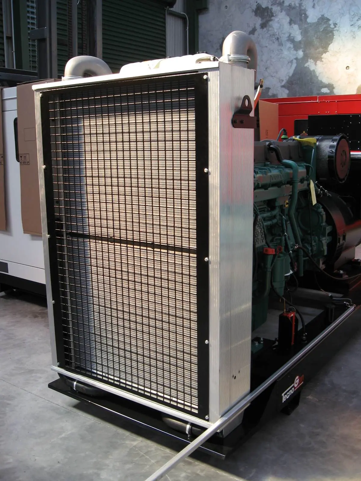 Sheet metal dust extraction unit