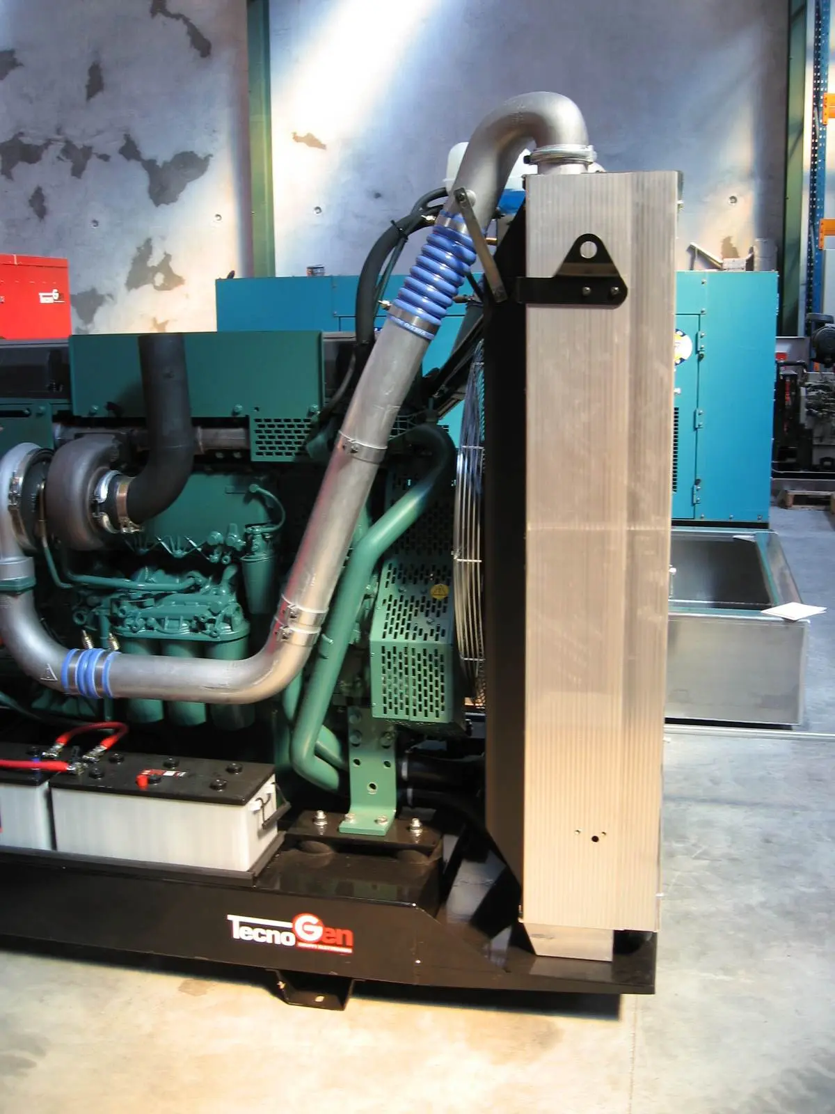 Sheet metal dust system