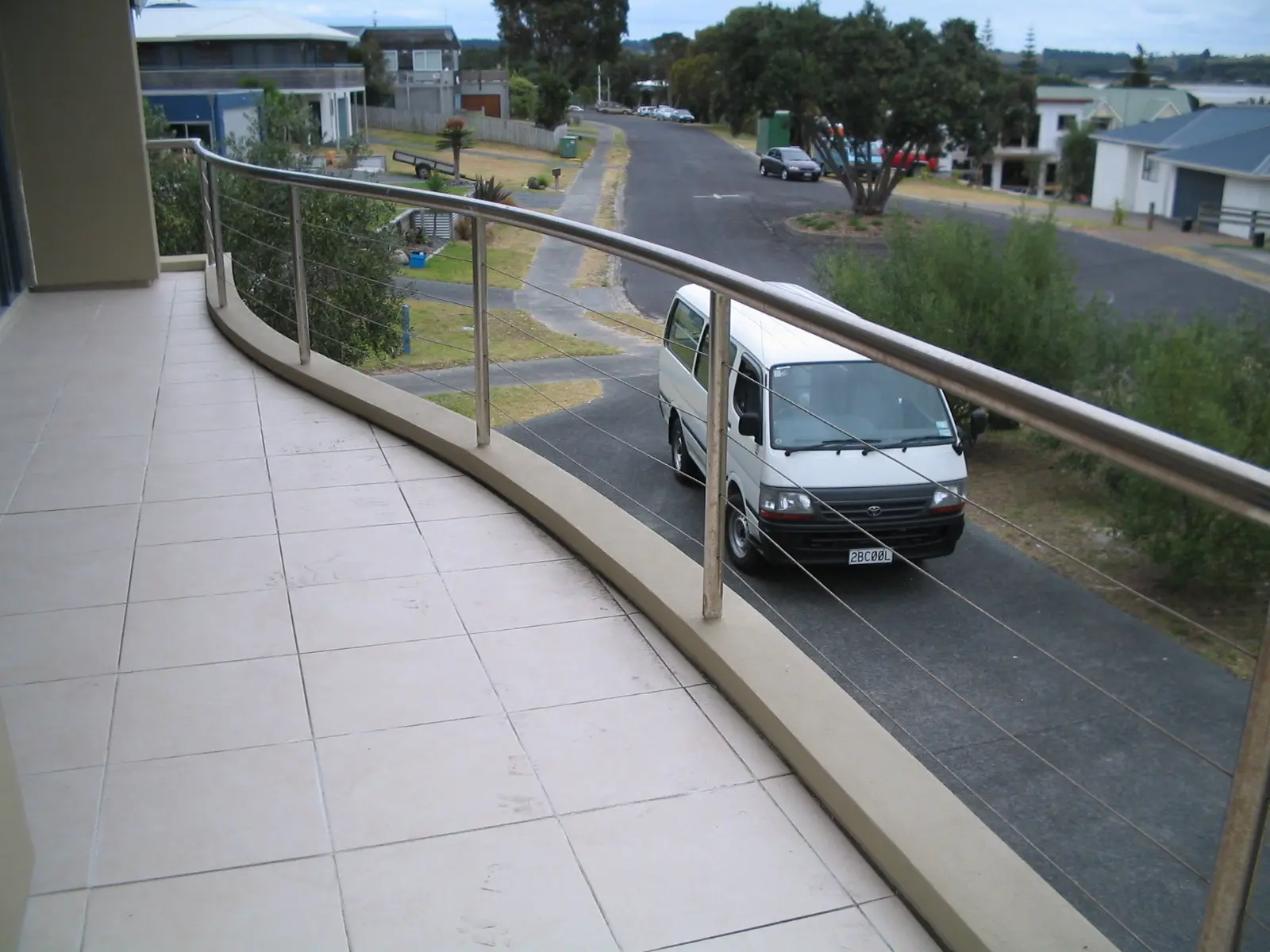 Custom railings installation