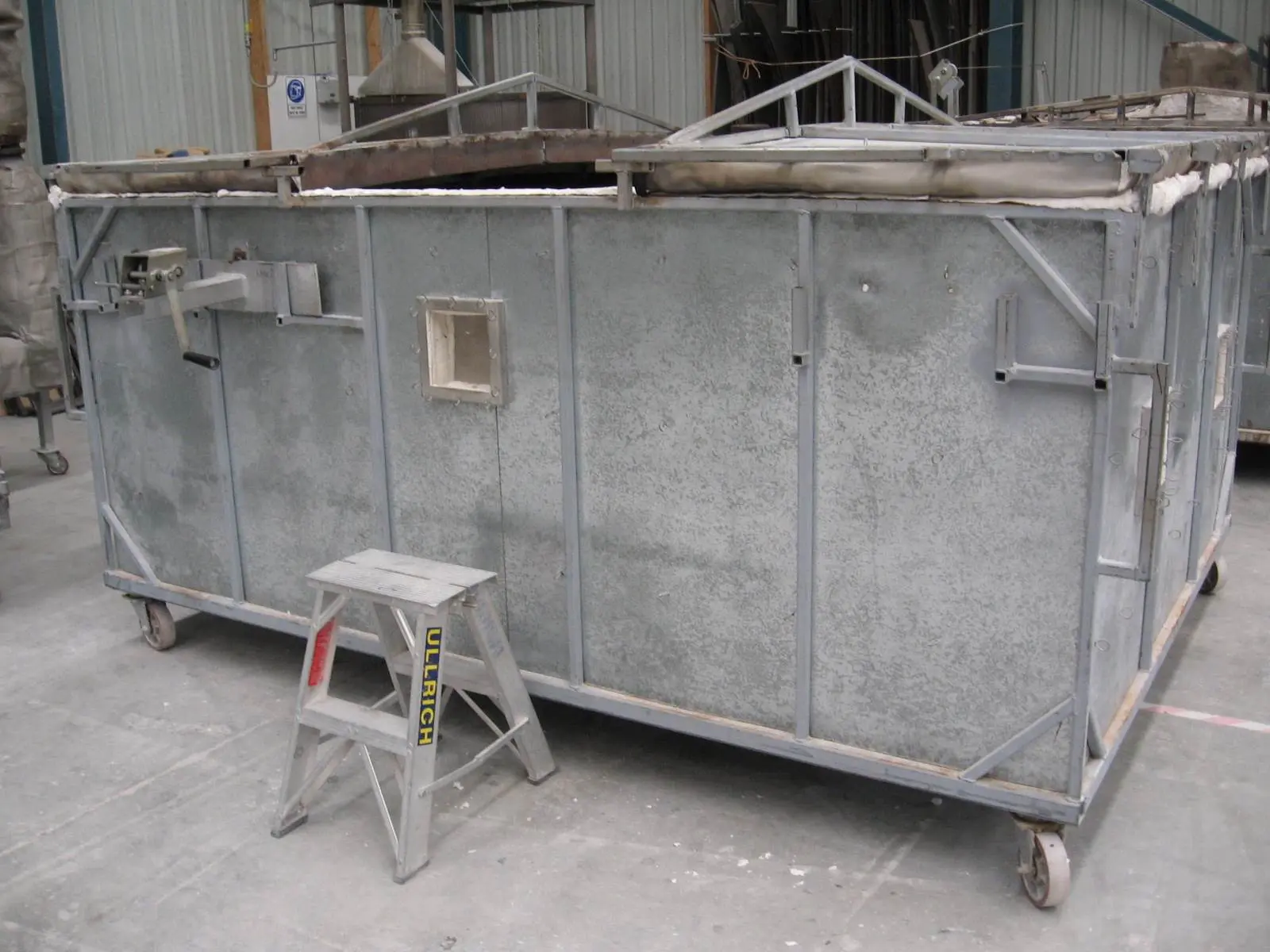 Custom metal container tank